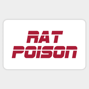 Rat Poison Sticker